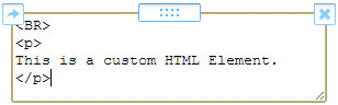 Custom HTML